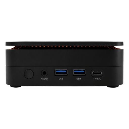 AOC Mini estación de trabajo (Mini PC) / AMD Ryzen 7 7735HS / Wi-Fi 6 / Bluetooth 5.2 / 16 GB DDR5 / 512 GB SSD / Windows 11 / 128 mm × 128 mm × 42 mm (5.0 in × 5.0 in × 1.7 in)