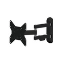 Epcom  Montaje de Pared Articulado para Monitor de 13 a 37" / Soporta hasta 30 Kg / Vesa 200 x 200 / 100 x 100 / 75 x 75 / Acero / Separacion a Pared de 5.8 cm a 36.7 cm