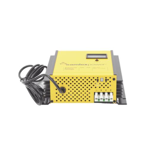 Samlex Cargador de Baterías de Plomo Ácido 12 Volts, 15 A / Bancos de 100 a 200 Ah