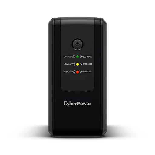 [CYBERPOWER_UT-550G] CyberPower UPS de 550 VA/275 W, Topología Línea Interactiva, Entrada 120 Vca NEMA 5-15P, y 8 Salidas NEMA 5-15R, Con Regulador de Voltaje (AVR)