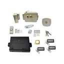 Assa Abloy Kit Cerradura Eléctrica 321DC  Izquierda y Hub para Apertura a través de Smartphone,  Compatible con YALE CONNECT