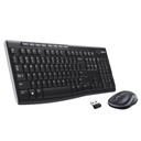 Logitech MK270 teclado RF inalámbrico Negro