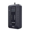 CyberPower UPS de 750 VA/450 W, Topología Standby con Modo Ahorrador ECO, Entrada 120 Vca NEMA 5-15P, Con 12 Tomas NEMA 5-15R 
