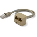StarTech.com CABLE ADAPTADOR SPLITTER RJ45 DE 2X HEMBRA A 1X MACHO