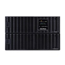 CyberPower UPS de 10000 VA/10000 W, Online Doble Conversión, 200 - 240 Vac de Entrada, 200 - 240 Vac de Salida, Terminal Hardwired, Onda Senoidal Pura, Torre o Rack de 6 UR, Con 3 Tomas NEMA L6-30R