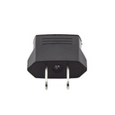 Epcom Adaptador de enchufe europea a americano, Calidad PREMIUM @ 6 A ; 110 - 250 Vca