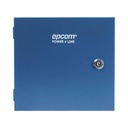 Epcom Fuente de Poder Profesional HEAVY DUTY @ 16 Amperes / 8 Canales / Hasta 2A por Salida / Ajuste independiente de 11 a 15 Vcc por Salida / Protección Contra Sobrecargas / Filtro de Ruido Especial para Cámaras 4K.