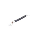 Epcom Cable para Baterías, 0.2m, Negro, Calibre 2 AWG con Terminales de Ojo en Ambos Extremos
