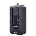 CyberPower UPS de 450 VA/260 W, Topología Standby con Modo Ahorrador ECO, Entrada 120 Vca NEMA 5-15P, Con 8 Tomas NEMA 5-15R