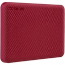 Disco Duro Externo Toshiba Canvio 2.5 2TB USB 3.0 Rojo