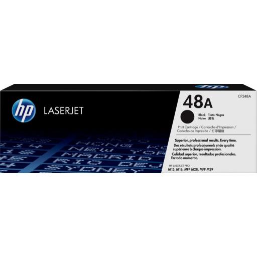 [HP_CF248A] Tóner HP 48A Negro Original, 1000 Páginas HP LaserJet Pro M15w; HP LaserJet Pro M28a;HP LaserJet Pro M28w