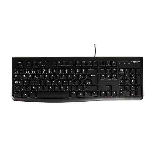 [LOGITECH_920-004422] Teclado LOGITECH K120, USB, PC/server, Negro