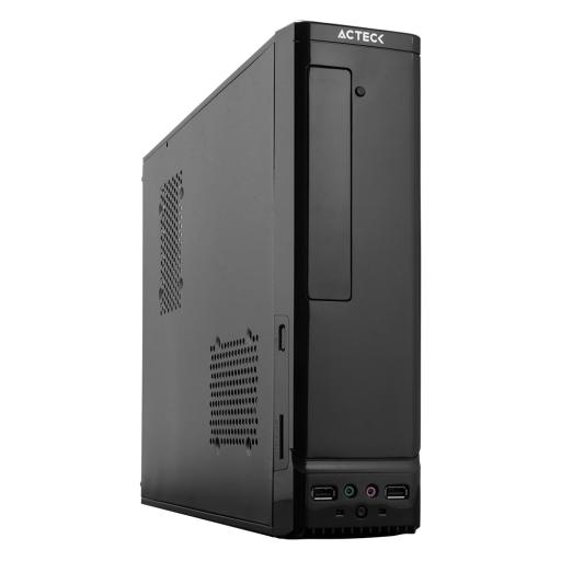 [ACTECK_AC-929042] Gabinete ACTECK Atom, Torre, Gabinete, Micro-ATX, Mini-ITX, Negro