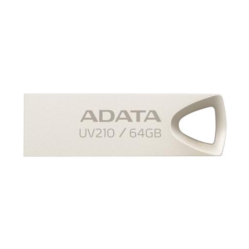 [ADATA_AUV210-64G-RGD] Memoria USB ADATA , Plata, 64 GB, USB 2.0 AUV210-64G-RGD