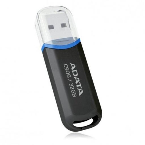 [ADATA_AC906-32G-RBK] Memoria USB Adata C906 32GB USB 2.0 Negro