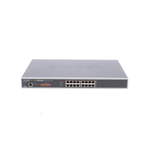 [PLANET_UPOE-800G] Planet Inyector HUB Adminsitrable Ultra PoE 802.3af/at 8 puertos Gigabit Potencia 400W