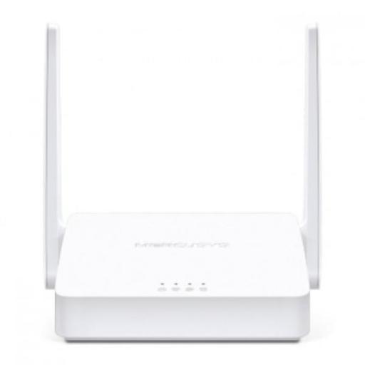 [MERCUSYS_MW302R] Mercusys Router Inalámbrico N /  2.4 GHz de 300 Mbps / 1 Puerto WAN 10/100 Mbps  / 2 Puertos LAN 10/100 Mbps / 2 antenas de 5 dBi / Compatible con IPV6 e IPTV