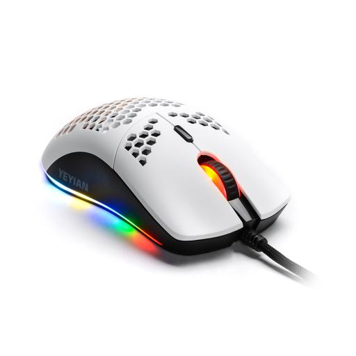 [YEYIAN_YMG-24311] Mouse Gamer YEYIAN YMG-24311 LINKS 3000, RGB, 6 Botones, Blanco, USB