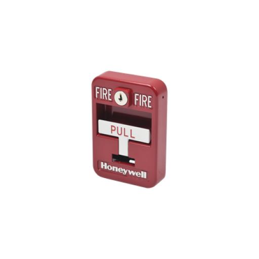 [HONEYWELLHOMERESIDEO_5140-MPS1] HONEYWELL HOME RESIDEO Estación de jalón convencional de acción simple color roja con cerradura
