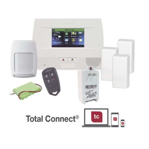 [HONEYWELLHOMERESIDEO_L5210-PK] HONEYWELL HOME RESIDEO Panel de Alarma Inalambrico Autocontenido con Pantalla Touch L5210, integrable a casa inteligente usando servicio de Total Connect