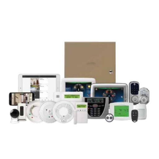 [HONEYWELLHOMERESIDEO_VISTA-48LA] HONEYWELL HOME RESIDEO Panel Hibrido de 48 zonas máximo con Gabinete