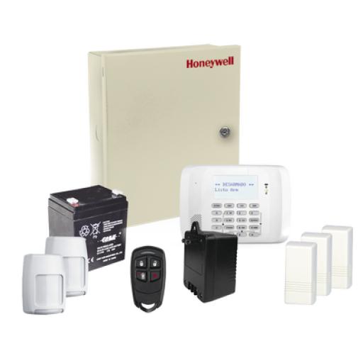 [HONEYWELLHOMERESIDEO_VISTA-48LA-PLUS] HONEYWELL HOME RESIDEO Kit inalámbrico / Panel VISTA48LA con teclado 6162RF receptor inalámbrico / 3 contactos 5816 / 2 PIR 5800PIR / 1 Llavero inalambrico / Bateria y Transformador