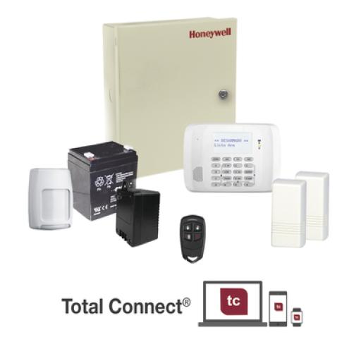 [HONEYWELLHOMERESIDEO_VISTA48ECORF] HONEYWELL HOME RESIDEO Kit inalámbrico de panel VISTA48 con teclado 6162RF receptor inalámbrico, 2 contactos 5816, 1 PIR 5800PIR, 1 control remoto y batería