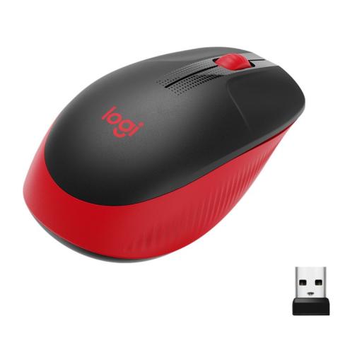 [LOGITECH_910-005904] Logitech M190 ratón Ambidextro RF inalámbrico Óptico 1000 DPI Negro