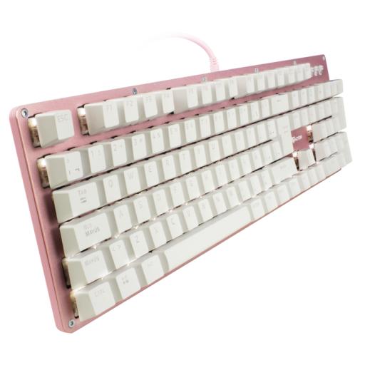 [GAMEFACTOR_KBG400-PK-RD] Game Factor Teclado Mec?nico Game Factor Kbg400-pk-rd Rosa