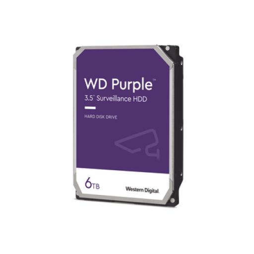 [WESTERNDIGITAL_WD62PURZ] Western Digital Disco Duro PURPLE de 6TB / 3 AÑOS DE GARANTÍA / Para Videovigilancia