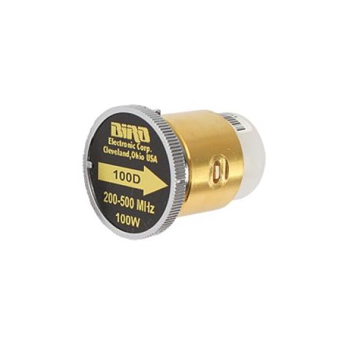 [BIRDTECHNOLOGIES_100D] Bird Technologies Elemento de 100 Watt en Línea 7/8" para Wattmetro BIRD 43 en Rango de Frecuencia de 200 a 500 MHz.
