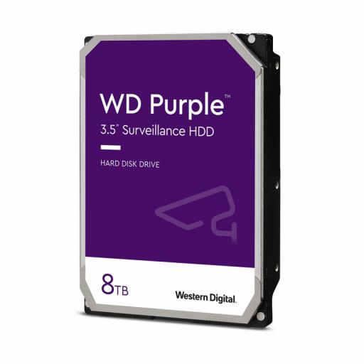 [WESTERNDIGITAL_WD84PURZ] Western Digital Disco duro WD de 8TB / 5640RPM / Optimizado para Videovigilancia