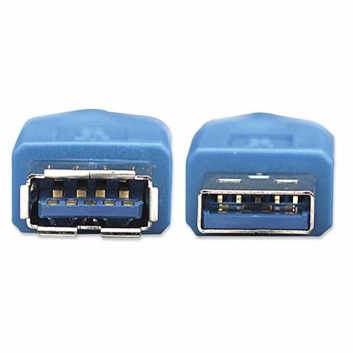 [MANHATTAN_322379] Manhattan 322379 cable USB 2 m USB 3.2 Gen 1 (3.1 Gen 1) USB A Azul