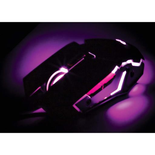 [MANHATTAN_179348] Mouse óptico Gaming LED Manhattan Negro.