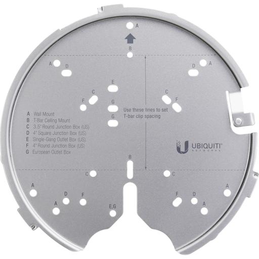 [UBIQUITINETWORKS_U-PRO-MP] Ubiquiti Networks Montaje profesional para Access Points UniFi de plato (AC-PRO/AC-LR/AC-HD/U6-LR/U6-PRO/otros).