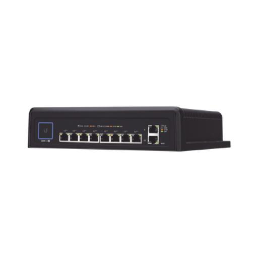 [UBIQUITINETWORKS_USW-INDUSTRIAL] Ubiquiti Networks Switch industrial UniFi PoE de 10 puertos Gigabit (8 x 802.3bt y 2 x Ethernet) para temperaturas extremas