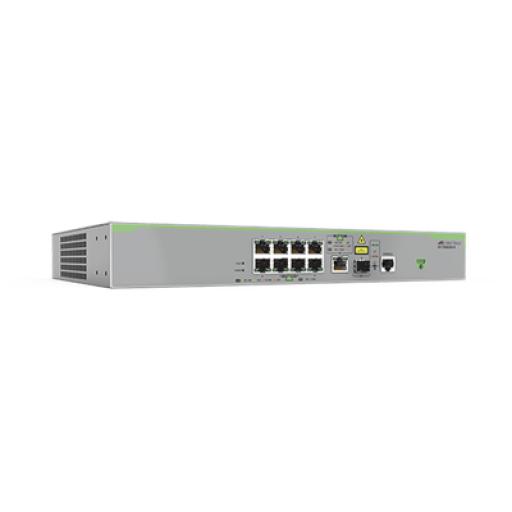 [ALLIEDTELESIS_AT-FS980M/9-10] Allied Telesis Switch Administrable CentreCOM FS980M, Capa 3 de 8 Puertos 10/100 Mbps + 1 puertos RJ45 Gigabit/SFP Combo