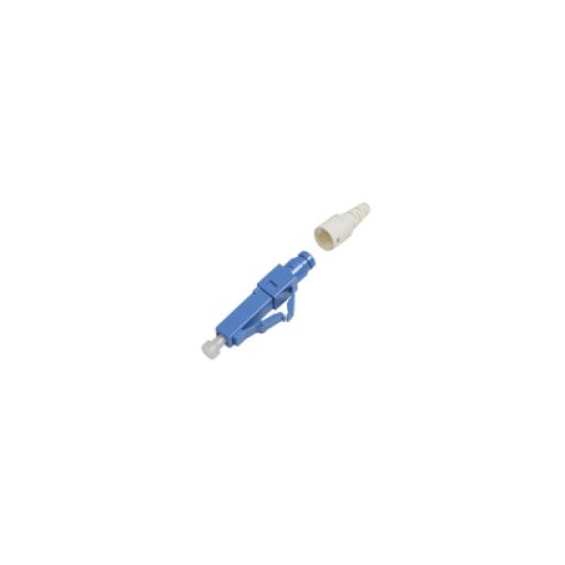 [SIEMON_FC1-LB-LCU-9BL] Siemon Conector de Fibra Óptica pre-pulido LightBow LC/UPC Simplex, Monomodo OS1/OS2, re-terminable, Color Azul