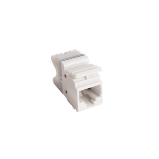 [SIEMON_MX6-F02] Siemon Jack MAX UTP Categoría 6, Estilo 110, Montaje Plano, Color Blanco