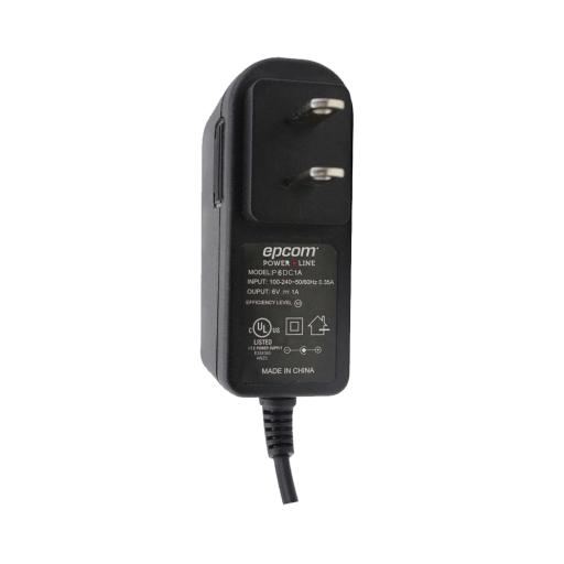 [SFIRE_P6DC1A] SFire 6 Vcc / 1 A / Adaptador de pared / Voltaje de Entrada de 100-240 Vca / Para Usos Múltiples/  Video Vigilancia, Acceso, Asistencia, Alarmas, Etc.