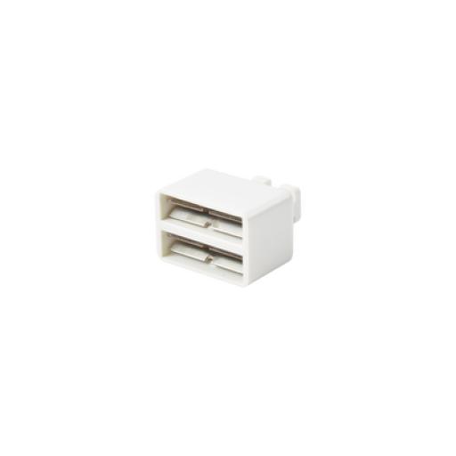 [SIEMON_SMBC-2-2] Siemon Clip de Puente, Para Uso con Regletas S66 de Siemon, de 1 par, Color Blanco