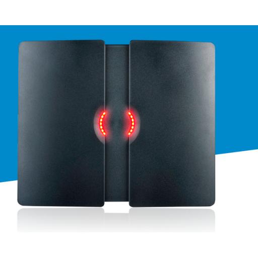 [NEDAP_9215689] Nedap Lector para condiciones de identificación vehicular extremas, Autos blindados, Multi-carril, Sin interferencias,   TRANSIT ULTIMATE , 2.4 GHZ , Alcance de hasta 10 mts