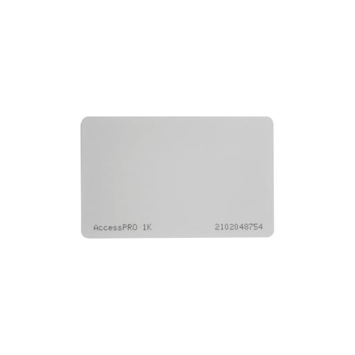 [ACCESSPRO_ACCESS-CARD-M1K] AccessPRO Tarjeta MIFARE Classic / Tipo ISO Card / Memoria 1Kb / Imprimible / Frecuencia 13.56 Mhz