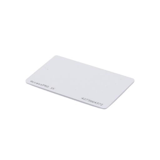 [ACCESSPRO_ACCESS-CARD-M1K] AccessPRO Tarjeta MIFARE Classic / Tipo ISO Card / Memoria 1Kb / Imprimible / Frecuencia 13.56 Mhz