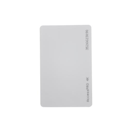 [ACCESSPRO_ACCESS-CARD-M4K] AccessPRO Tarjeta MIFARE Classic / Tipo ISO Card / Memoria 4Kb / Imprimible / Frecuencia 13.56 Mhz