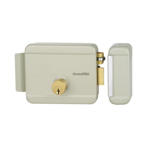 [ACCESSPRO_ACCESSRIM] AccessPRO Cerradura Eléctrica / Incluye Llave / Exterior / Derecha