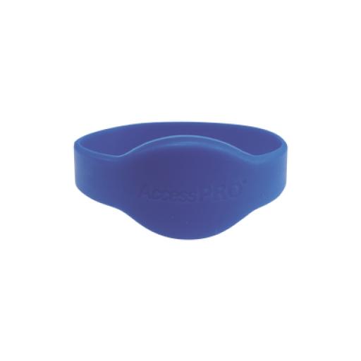 [ACCESSPRO_ACCESSWB74PROX] AccessPRO Brazalete de PROXIMIDAD  125 Khz (TIPO EM), 74 mm   Diametro, color azul
