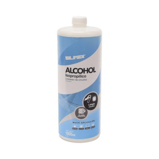 [SILIMEX_ALCOHOL] Silimex Alcohol Isopropilico para limpieza de equipos de vídeo, fibra óptica, cómputo, y equipo telefónico 1000 mL