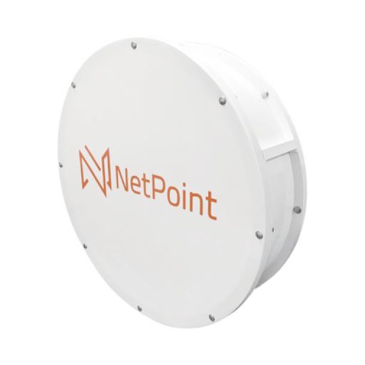 [NETPOINT_AR-NP1] NetPoint Radomo aislante para alta inmunidad al ruido, reduce interferencia de lóbulos laterales, compatible con antenas NP1 y RD-5G30
