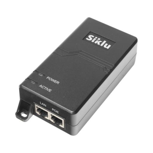 [SIKLU_AX-IN-60W-AC-POE-US] Siklu Inyector PoE Pasivo, 1 Gbps, 60 W, 55 Vcc, 100-240 Vca, Cable CA 
